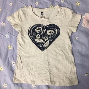 Beige T-Shirt/Baby Tee